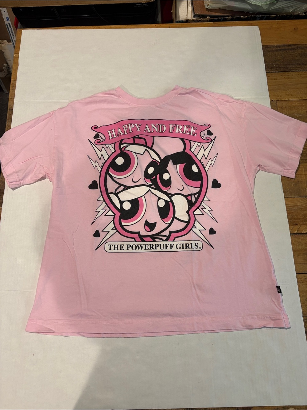 Pink Graphic Short Sleeve Tee